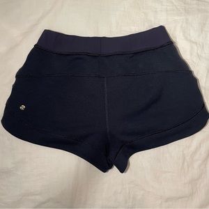 Rare Fleece Lululemon shorts 2 inch inseam